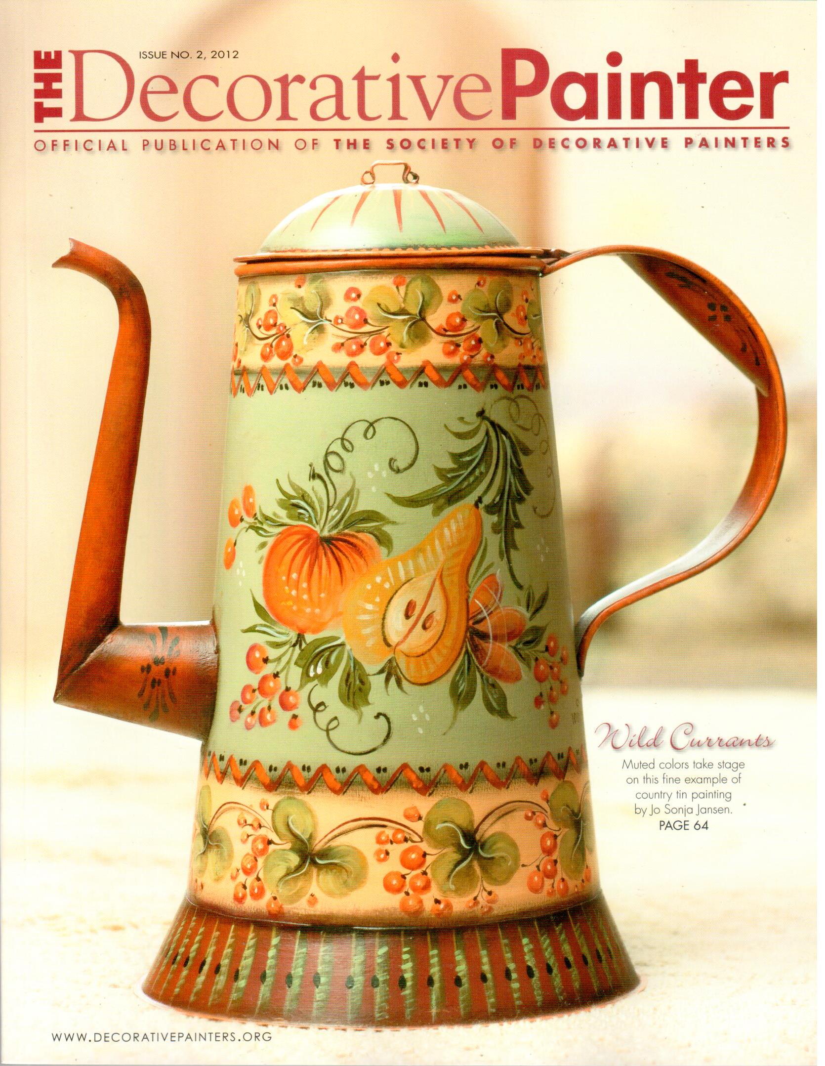 Decorative Painting Bookstore The Decorative Painter 2012 Issue 2